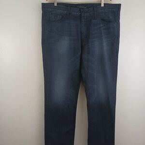 Guess Los Angeles 1981 Dark blue Lincoln Slim straight jeans size 40